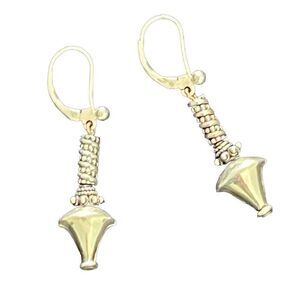 Sterling silver dangle earrings